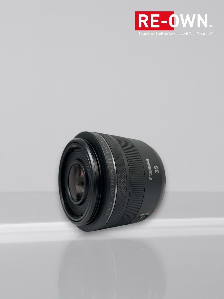 Canon RF 35mm f/1.8 Macro IS STM *NIEUW IN DOOS+FILTER+, Canon, ., Ophalen of Verzenden, Zo goed als nieuw