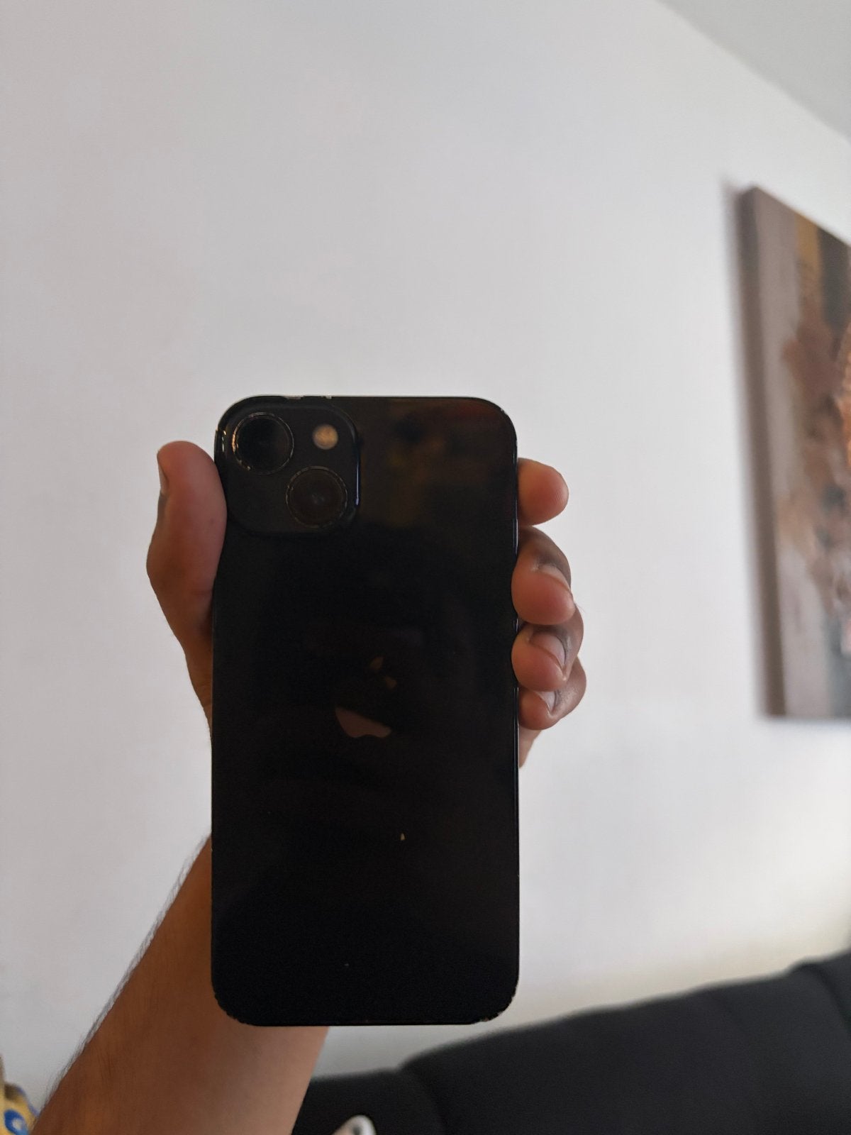 Apple iPhone 13 - Zwart - 128 GB - werkt goed - lichte kras, Telecommunicatie, Mobiele telefoons | Apple iPhone, Ophalen, 128 GB