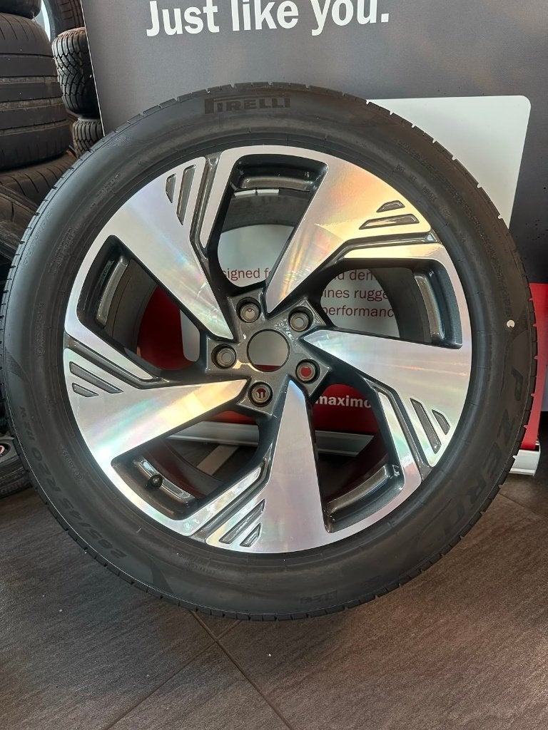 2x Velgen + banden set audiq6/porsche 285/45 R20 ET 39, Ophalen, Nieuw, Audi