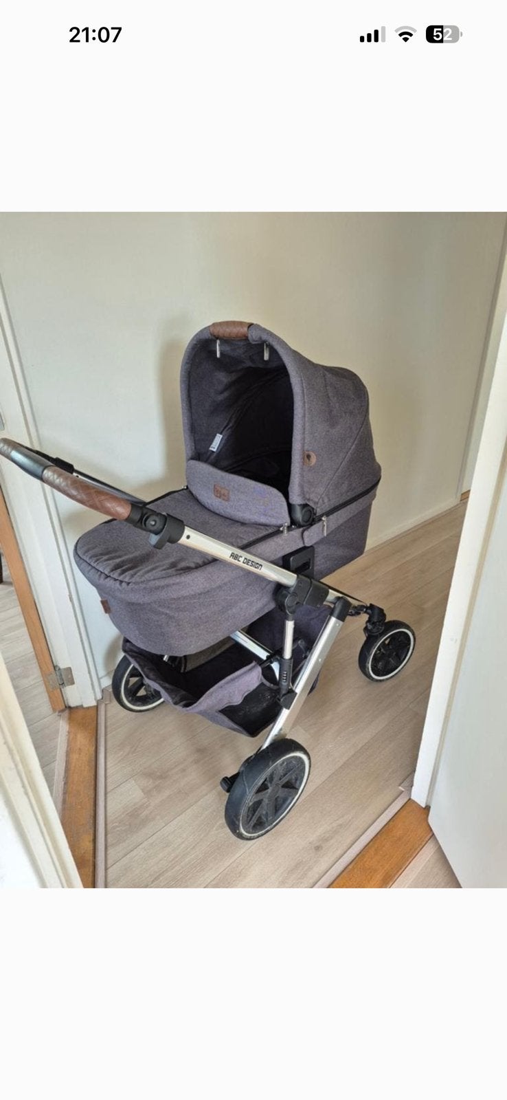 ABC Salsa air kinderwagen + autostoeltje, Combiwagen, Ophalen, Overige merken, Duowagen