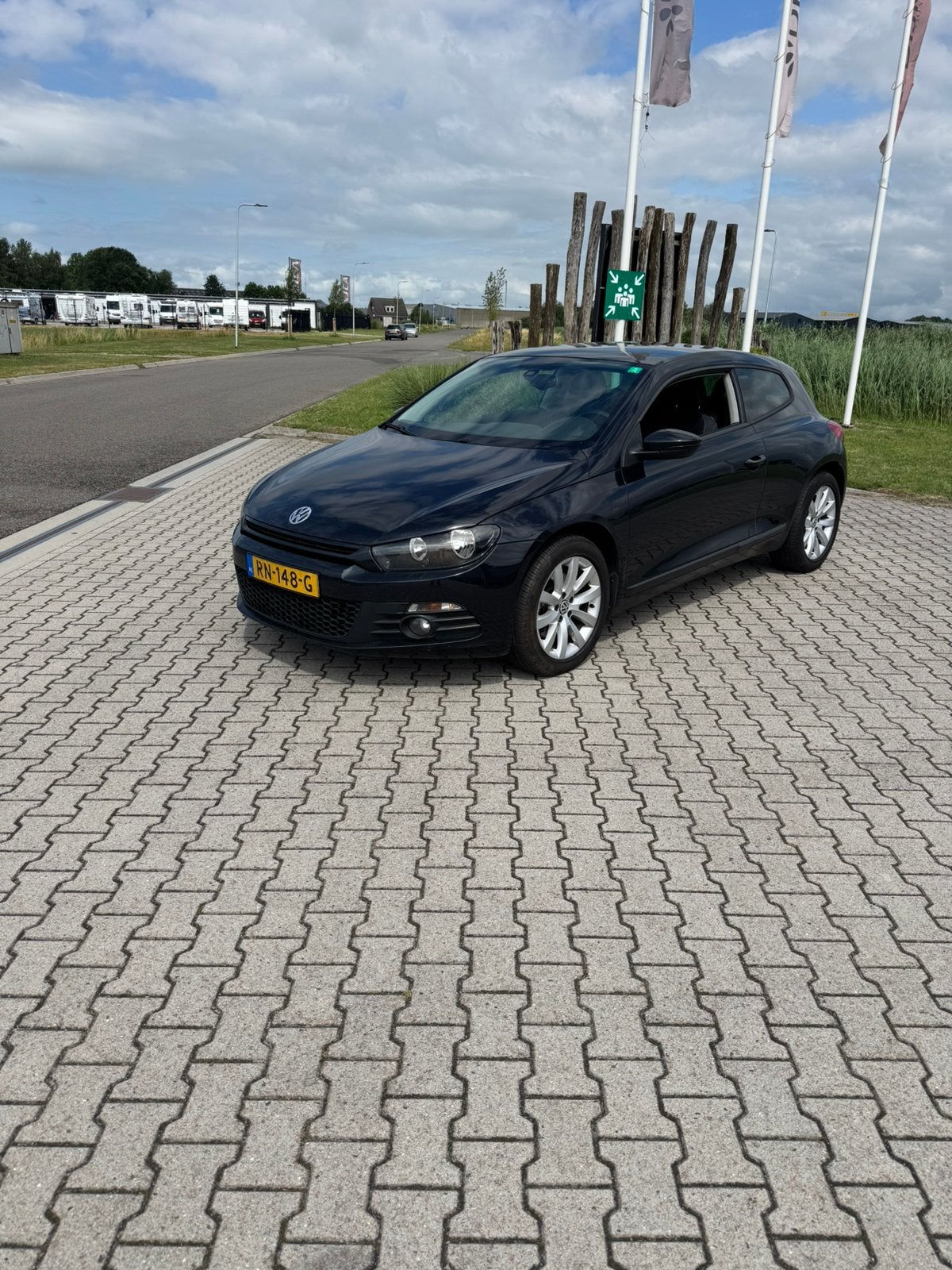 Volkswagen Scirocco 1.4 TSI 118KW 2010 Zwart, Auto's, Volkswagen, Voorwielaandrijving, 15 km/l, 4 cilinders, Zwart
