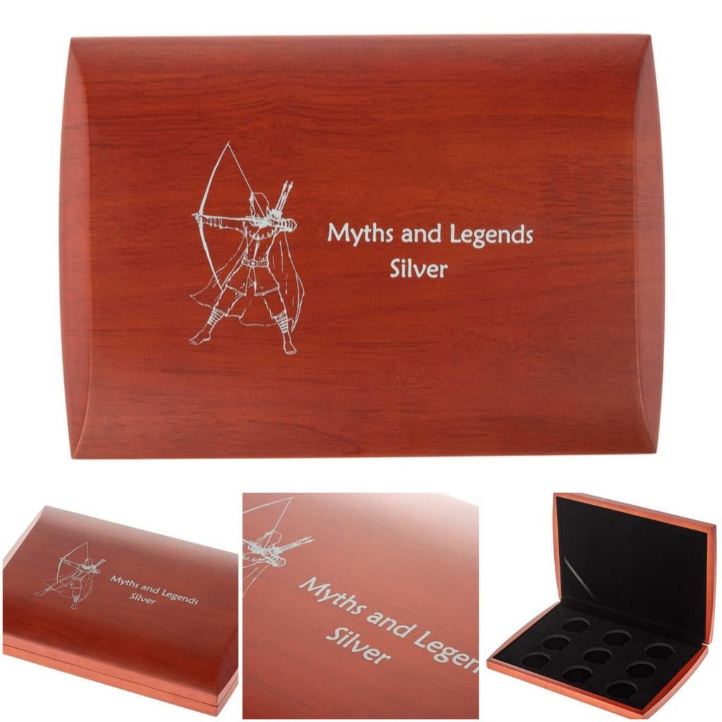 Myths and Legends muntenbox voor 1 oz zilveren munten, Ophalen of Verzenden