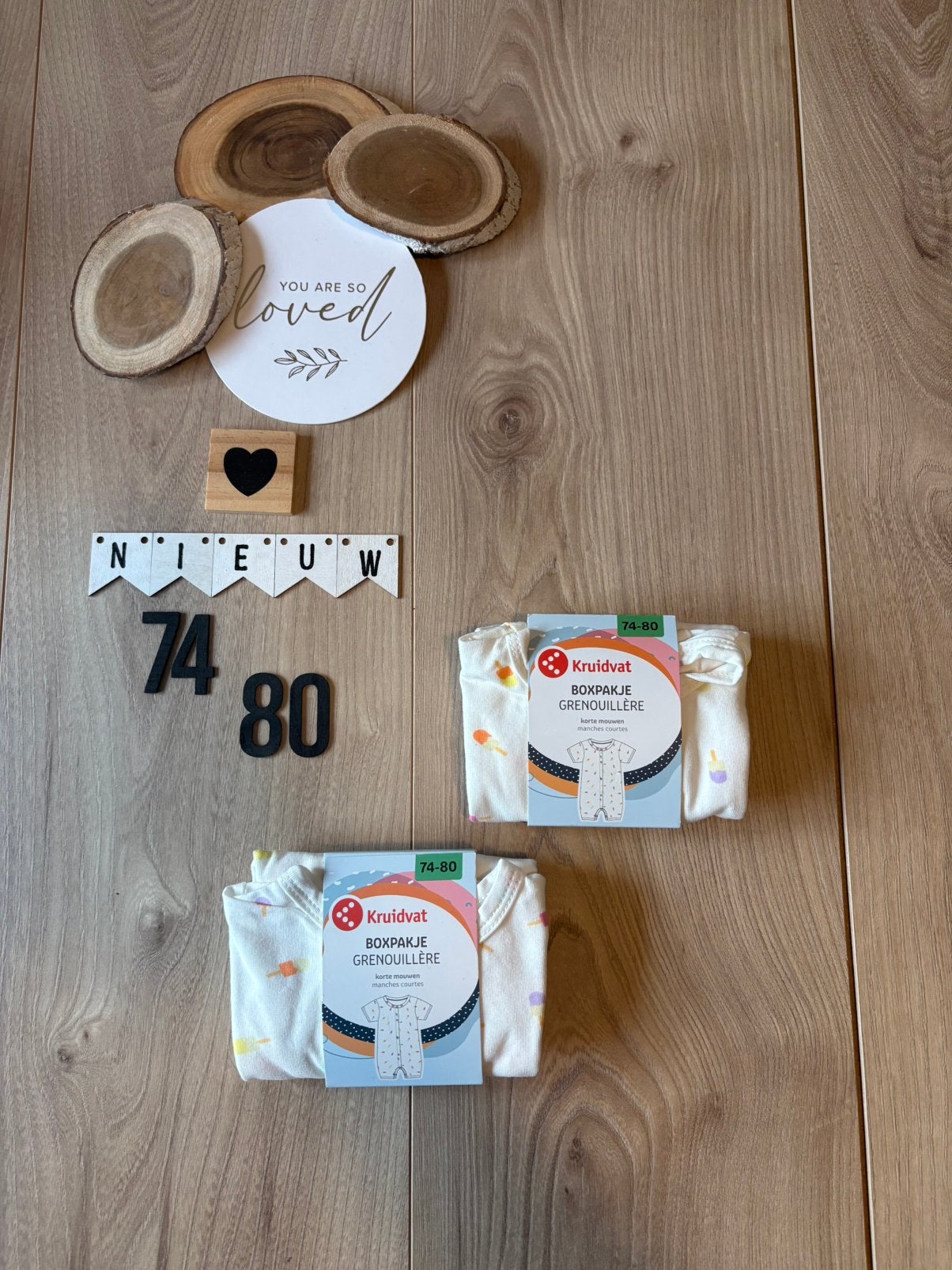 Baby meisje 2x zomer boxpakje wit Kruidvat maat 74-80, Kinderen en Baby's, Ophalen of Verzenden, Nieuw, Meisje, Pakje