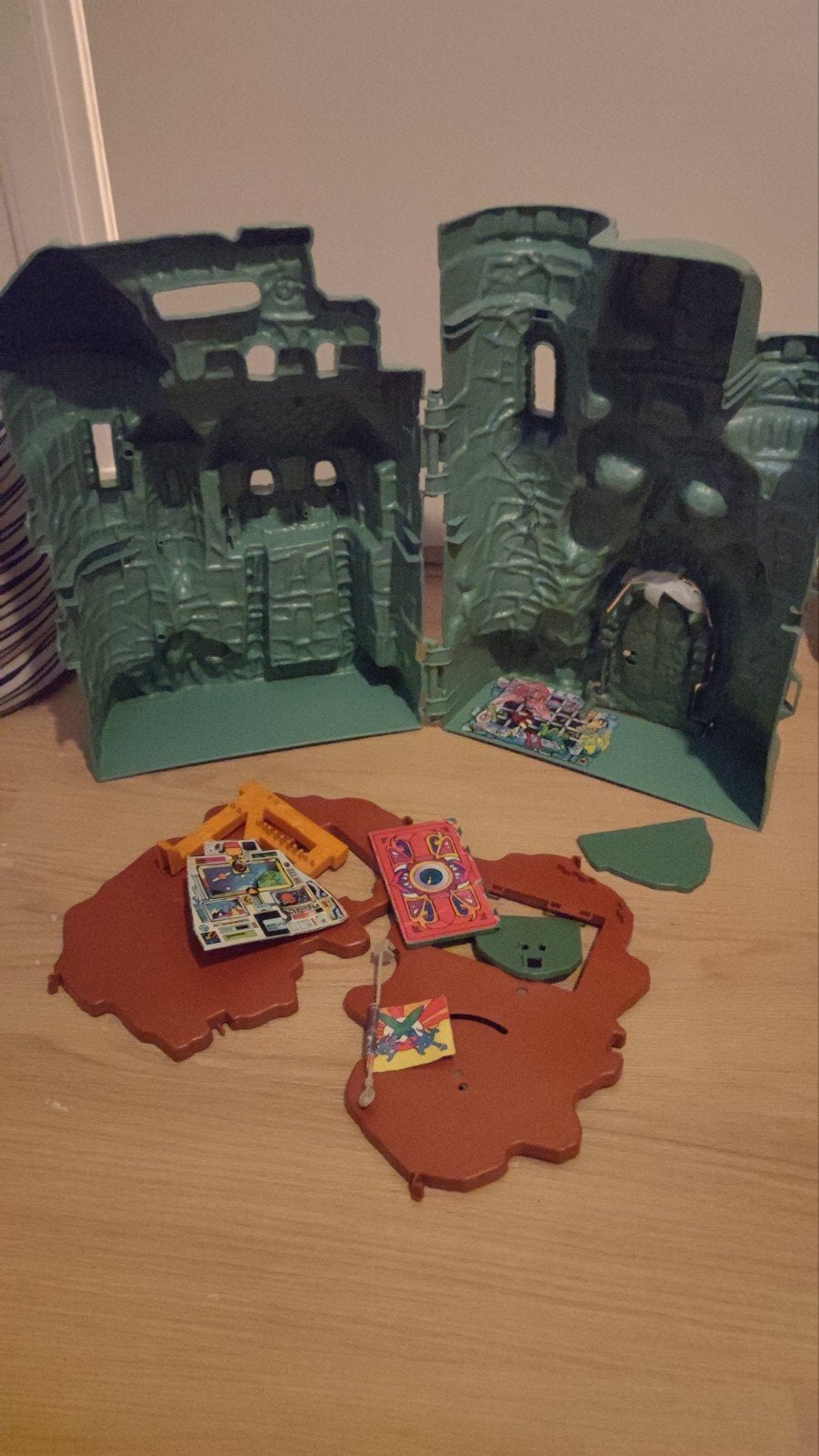 He-Man Masters of the Universe Grayskull Kasteel, Ophalen of Verzenden, Gebruikt