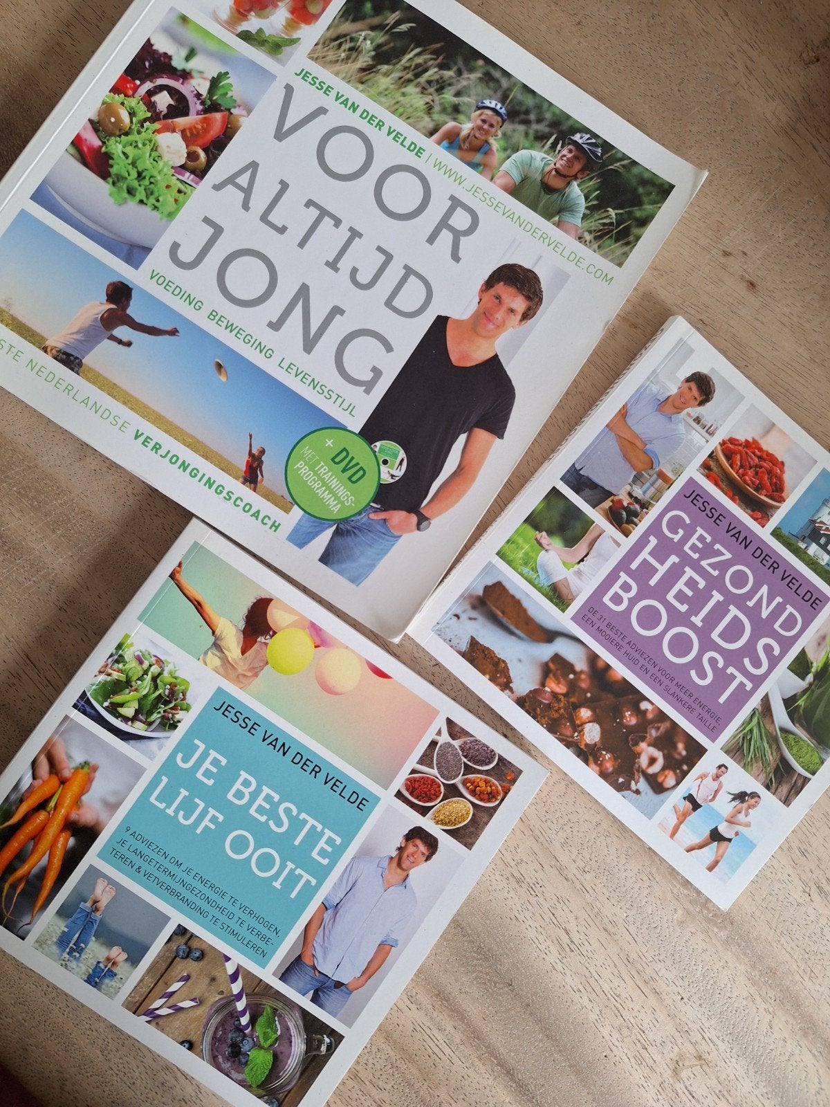 Jesse van der Velde Boeken: Voeding, Beweging, Levensstijl, Ophalen of Verzenden, Gelezen, Dieet en Voeding, Jesse van der Velde