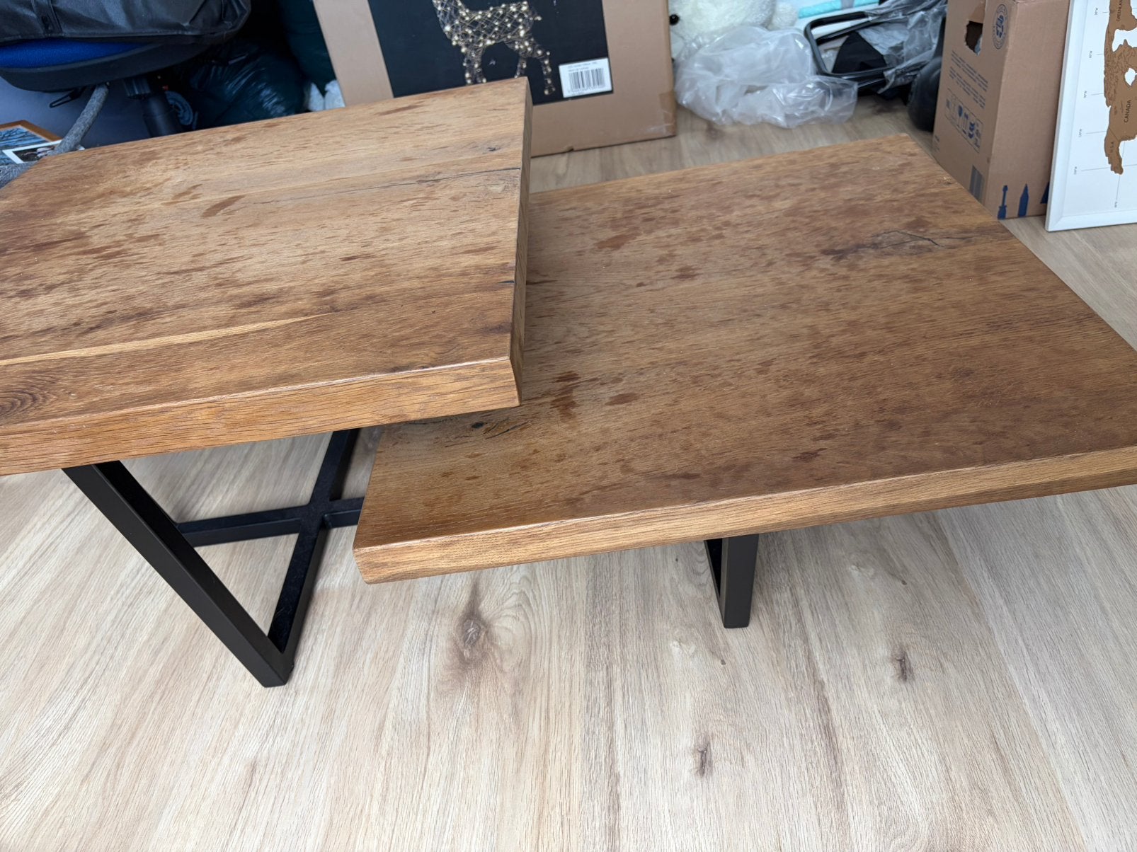 Leuke salontafel, Ophalen, Gebruikt, 100 tot 150 cm, 50 tot 100 cm