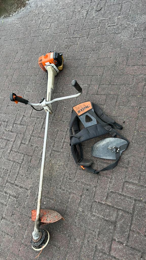 Stihl FS 400 sterke bosmaaier mer harnas, Ophalen, Zo goed als nieuw, Benzine