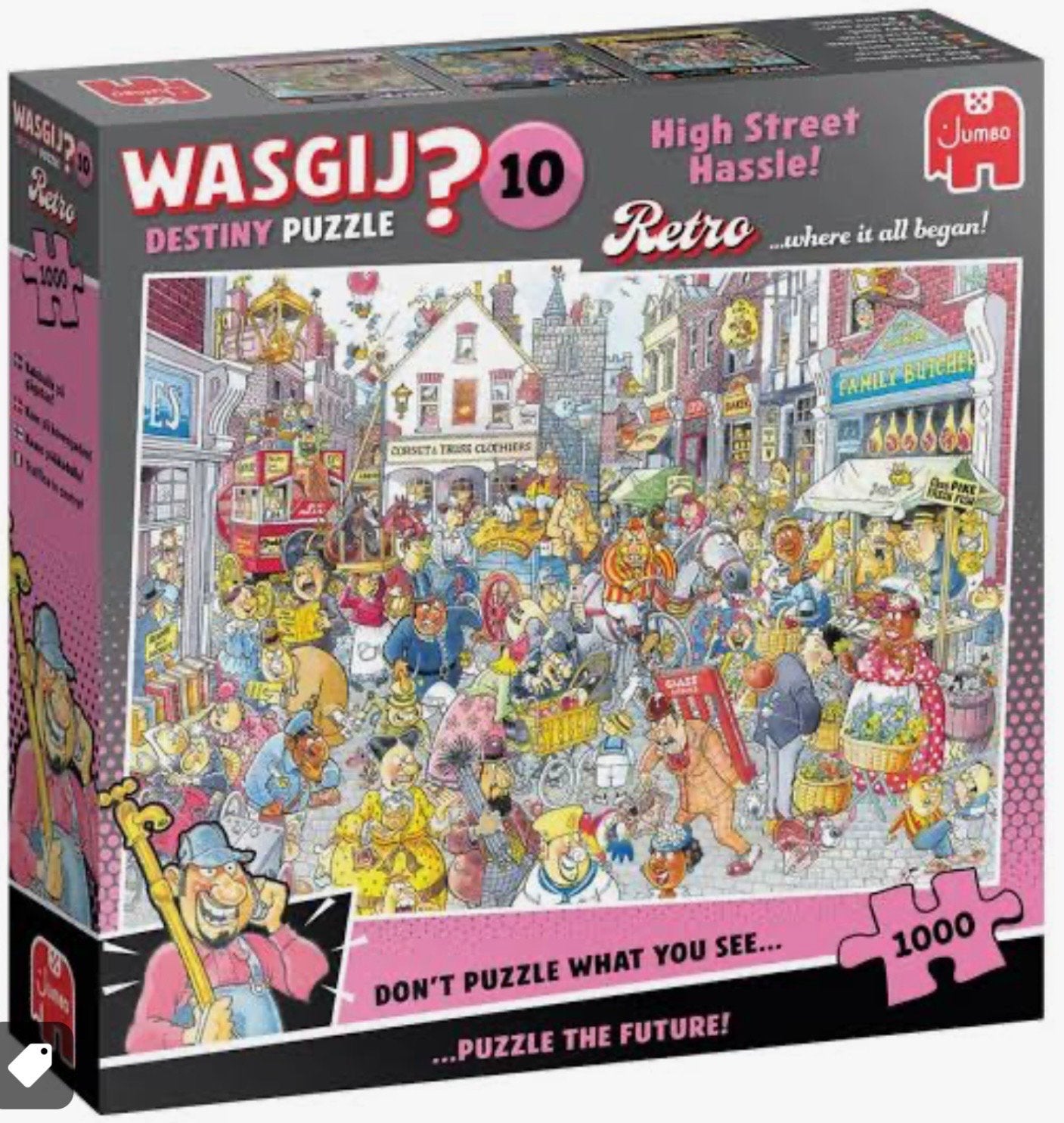 Verschillende wasgij puzzels, Ophalen of Verzenden, 500 t/m 1500 stukjes, Zo goed als nieuw