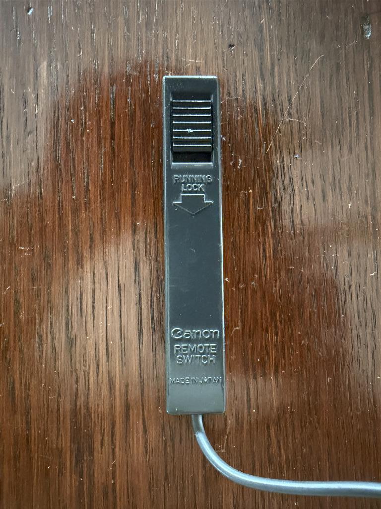 Canon remote switch/afstandsbediening, Ophalen of Verzenden, Gebruikt, Overige typen