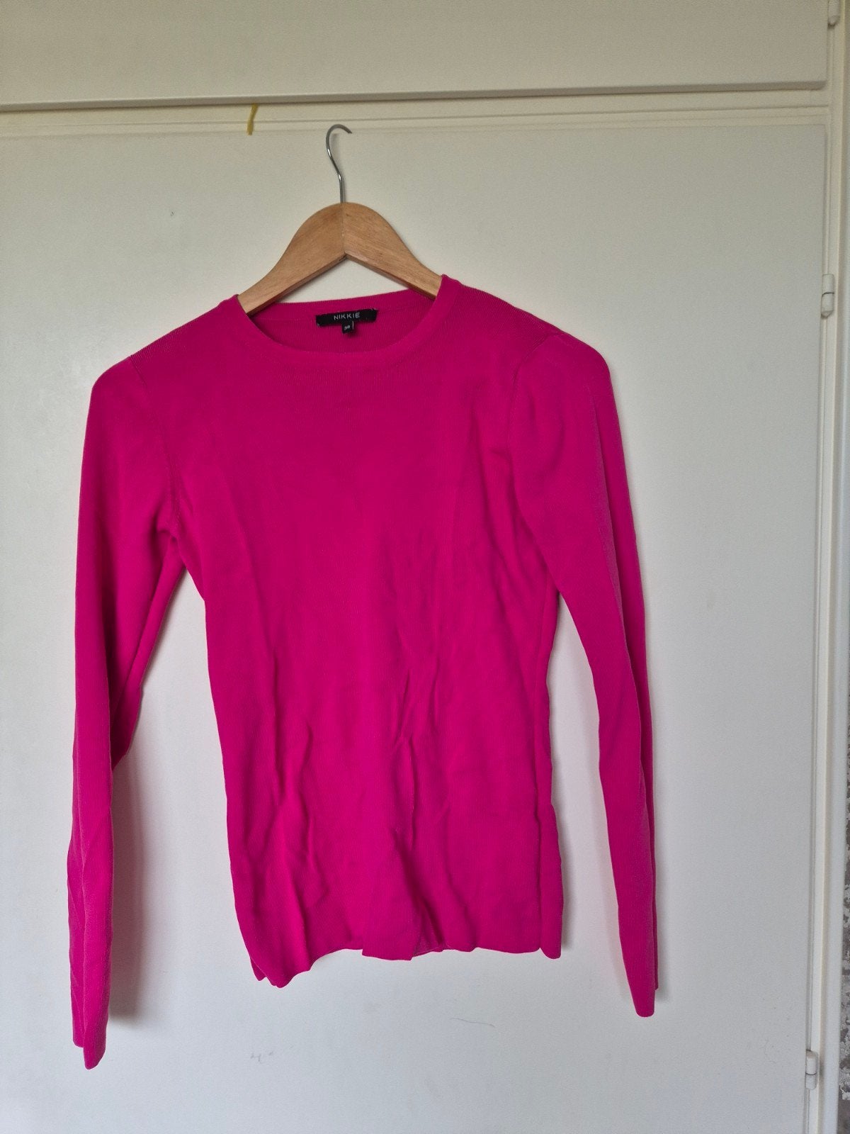 Nikkie fuchsia roze trui maat 38, Maat 38/40 (M), Ophalen of Verzenden, Zo goed als nieuw, Nikkie