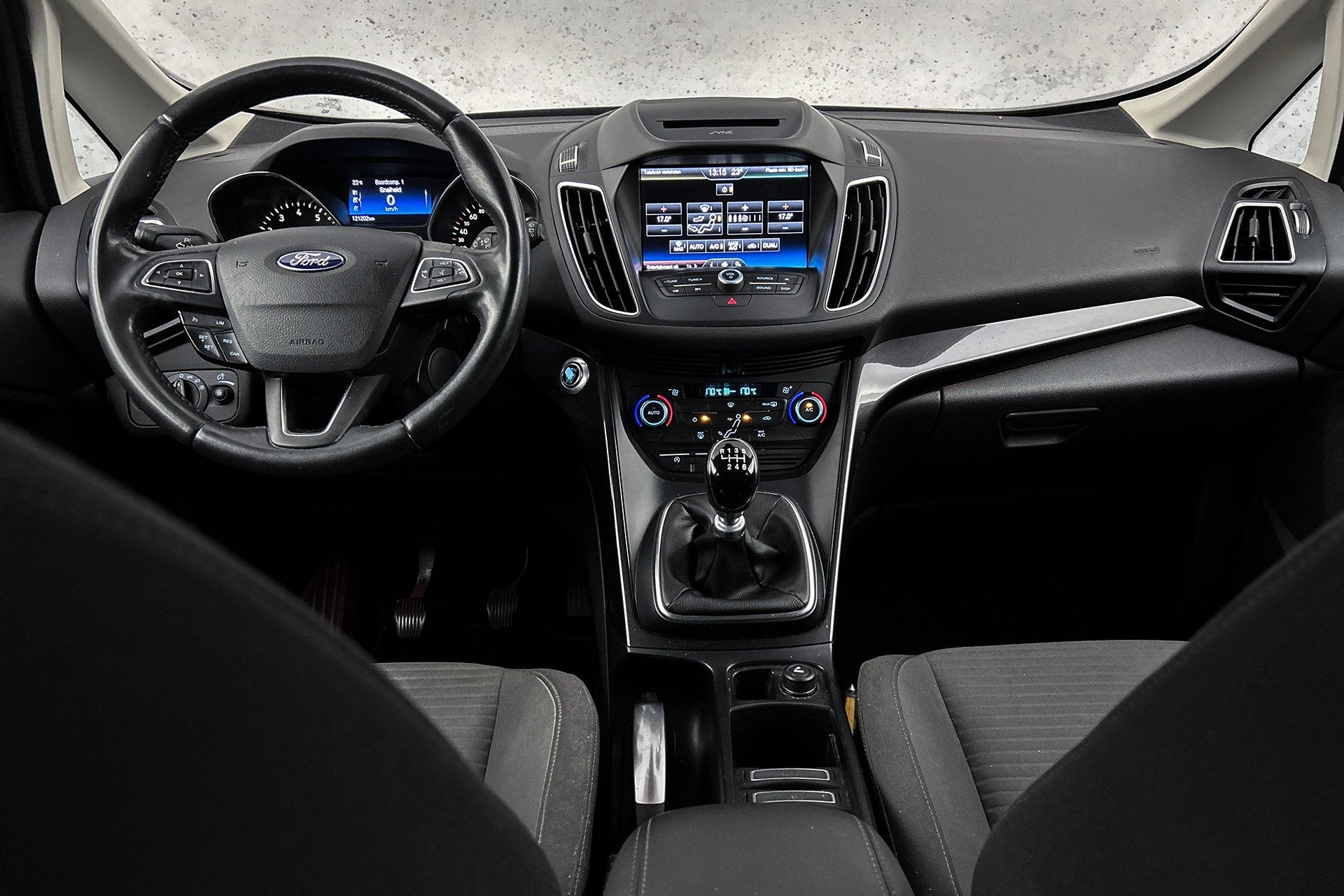 Ford C-MAX 1.0 Titanium | Cruise control | Lichtmetalen velg, Voorwielaandrijving, Stof, Gebruikt, Met garantie (alle)