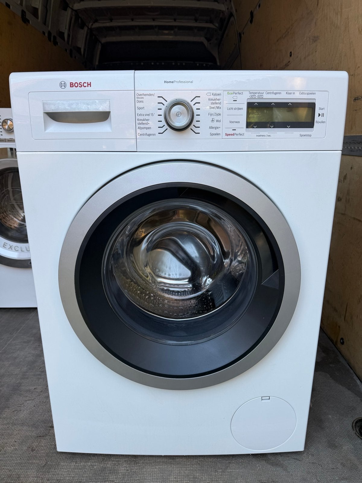 Bosch Wasmachine 9 kg XXL Trommel - Zo goed als nieuw