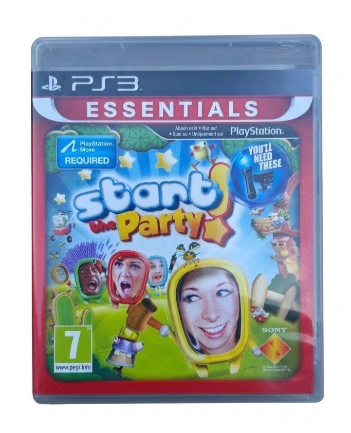 Start the Party! PS3 Essentials - Leuk familiespel, Overige genres, Eén computer, Ophalen of Verzenden, Zo goed als nieuw