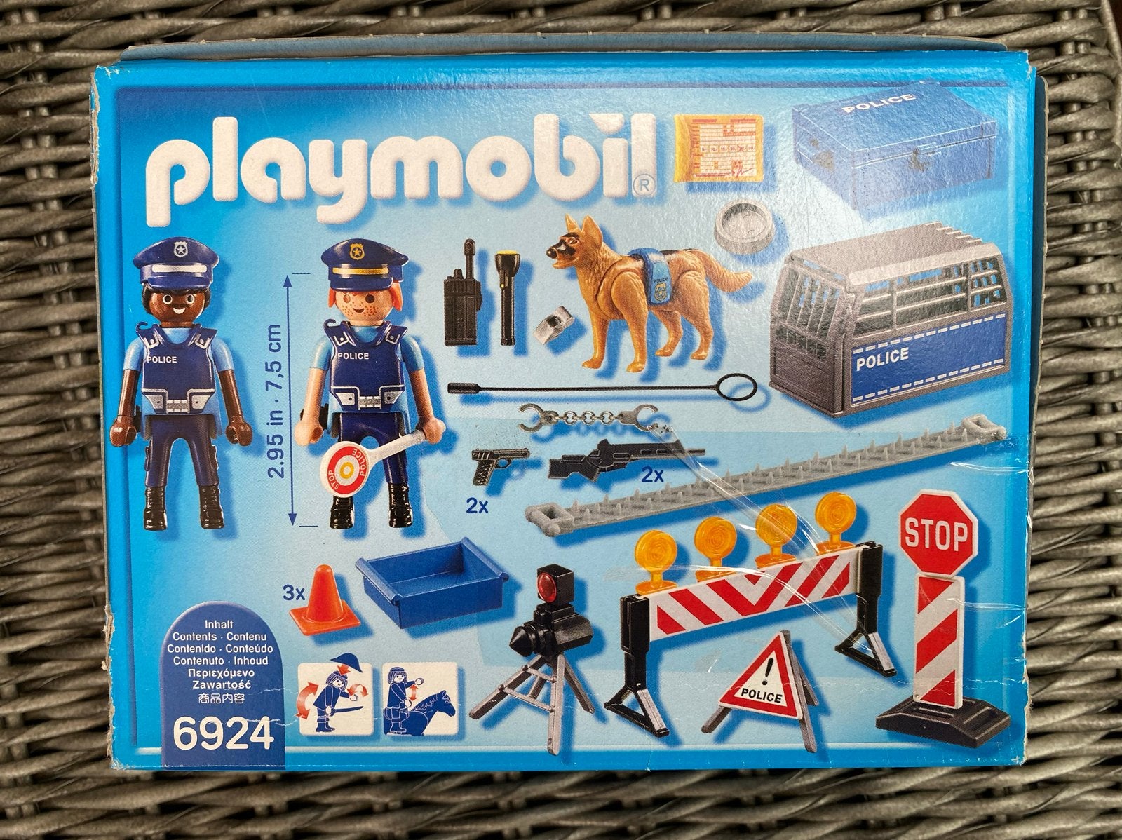 Playmobil City Action 6924 Politie met hond, Complete set, Ophalen of Verzenden, Zo goed als nieuw, City action