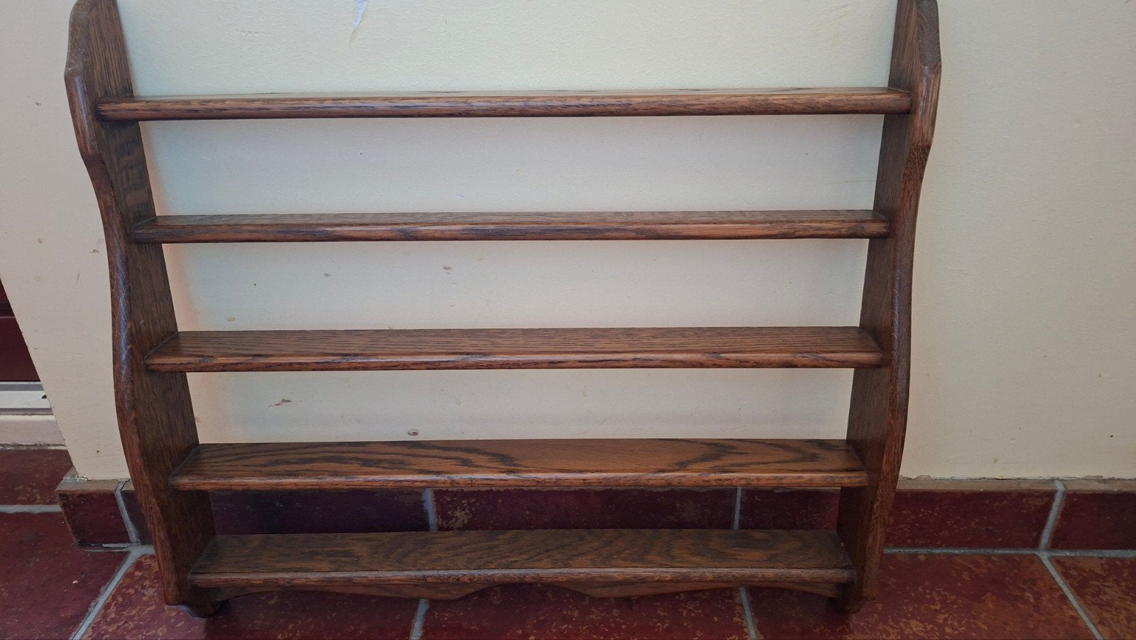 Vintage houten rek, Huis en Inrichting, Ophalen of Verzenden, Zo goed als nieuw