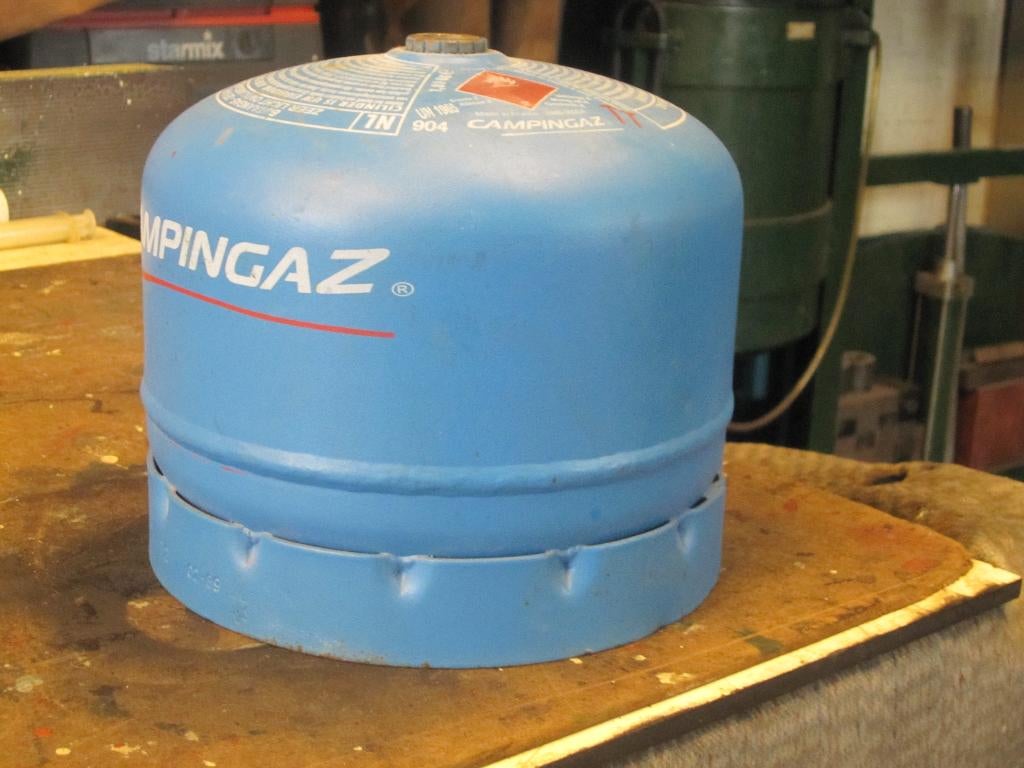 campinggasfles, Caravans en Kamperen, Kampeeraccessoires, Ophalen, Zo goed als nieuw