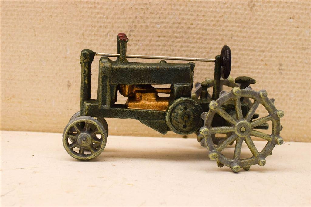 Gietijzeren beeldje van een tractor 47059, Ophalen of Verzenden, Gebruikt, Dier