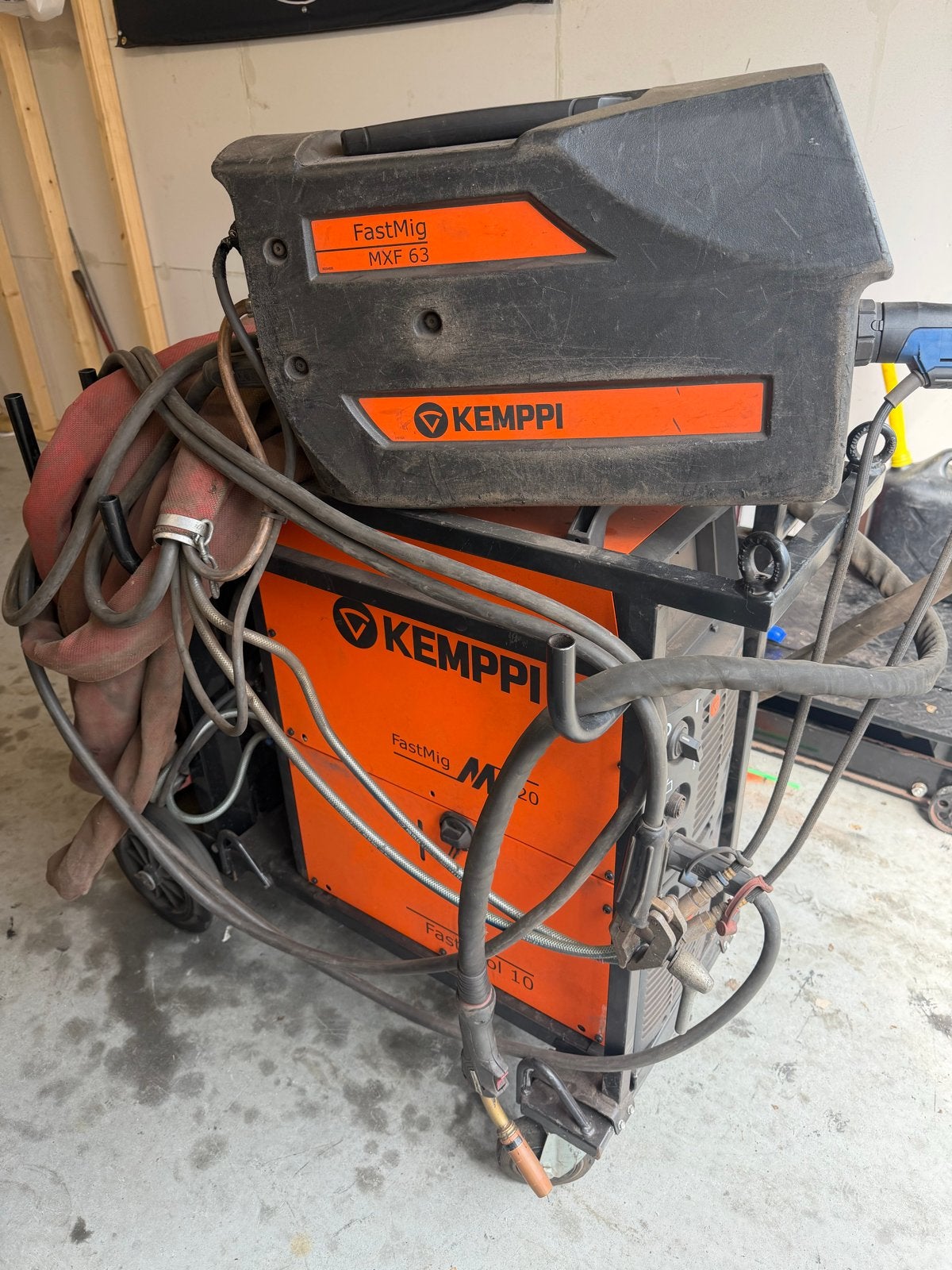 Kemppi FastMig M 420 Professionele MIG/MAG Lasapparaat, Doe-het-zelf en Verbouw, Gereedschap | Lasapparaten, Ophalen, Gebruikt