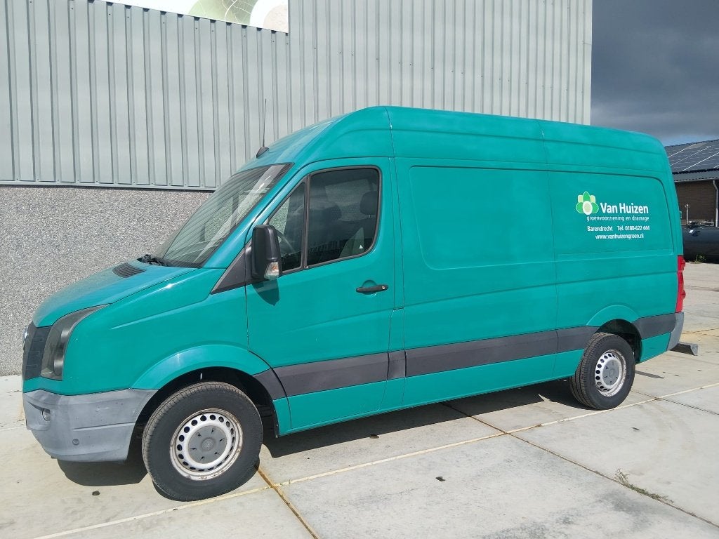 Volkswagen Crafter 50 136pk TDI BMT GB L2h2 366/3500 (euro, Auto's, Euro 5, Zwart, 4 cilinders, Volkswagen