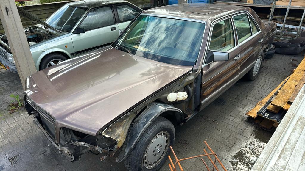 Mercedes W126 280S onderdelen M110 handgeschakeld demontage, Ophalen, Gebruikt, Mercedes-Benz