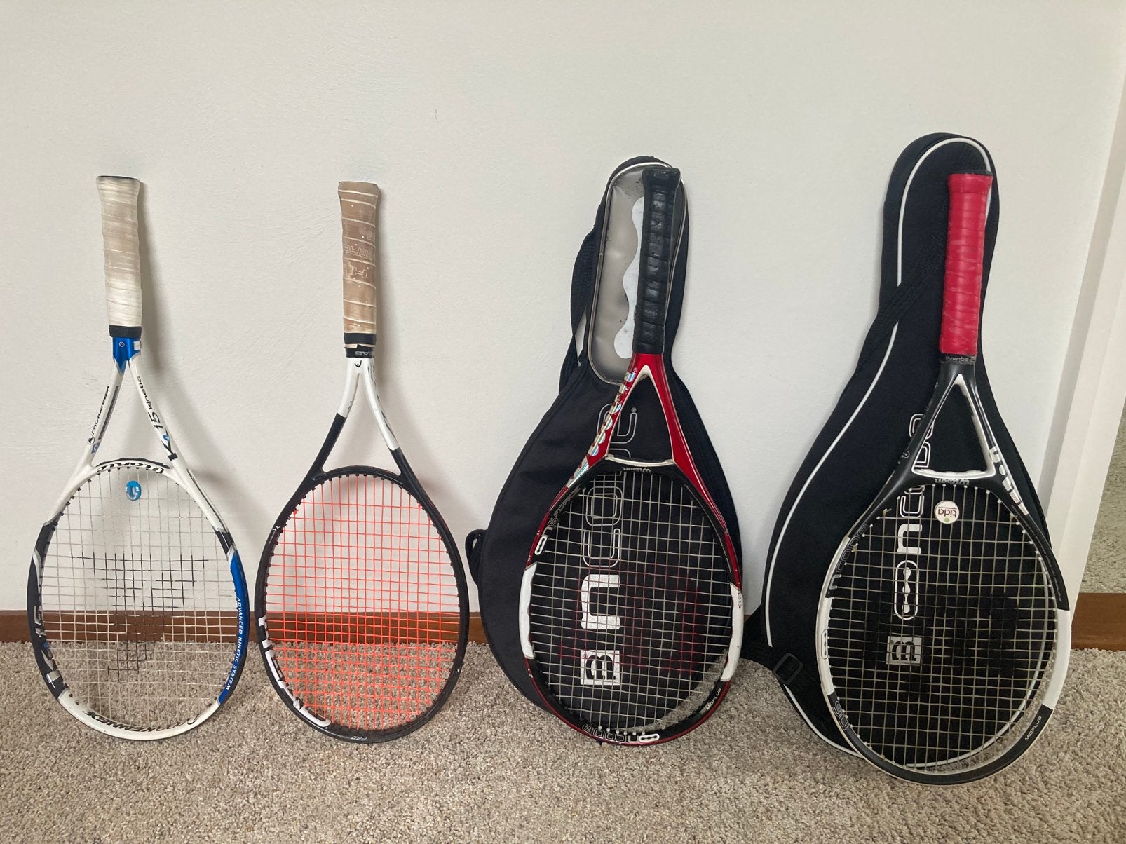NIEUWE Wilson Team tennistas en 4 rackets, L00, Nieuw, Ophalen of Verzenden, Wilson