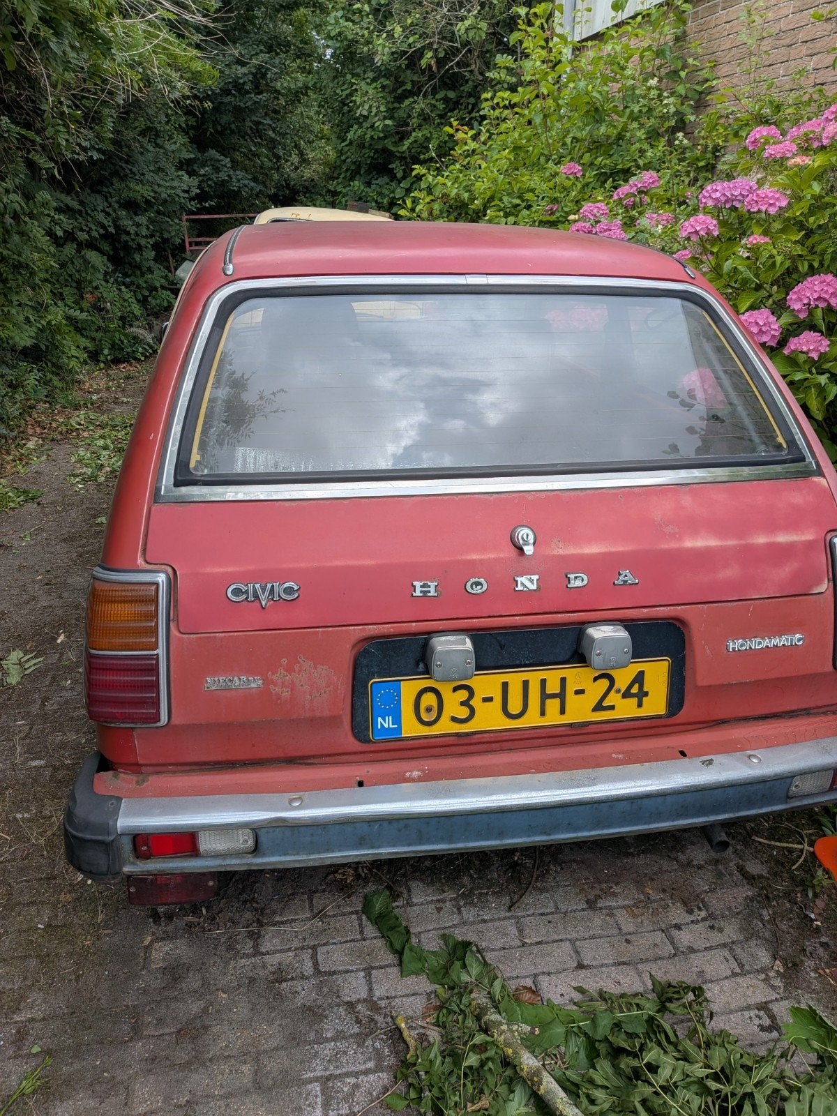 Honda Civic hondamatic (1978) en onderdelen, Ophalen, Voor, Honda, Deur