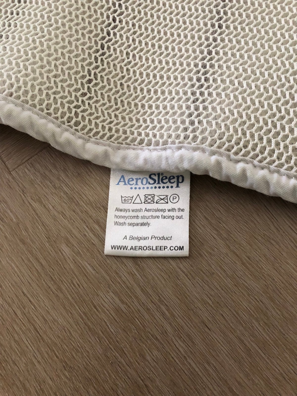 AeroSleep matrasbeschermer voor peuter/kinderbedje, Kinderen en Baby's, Ophalen of Verzenden, Gebruikt, Minder dan 140 cm, Minder dan 70 cm