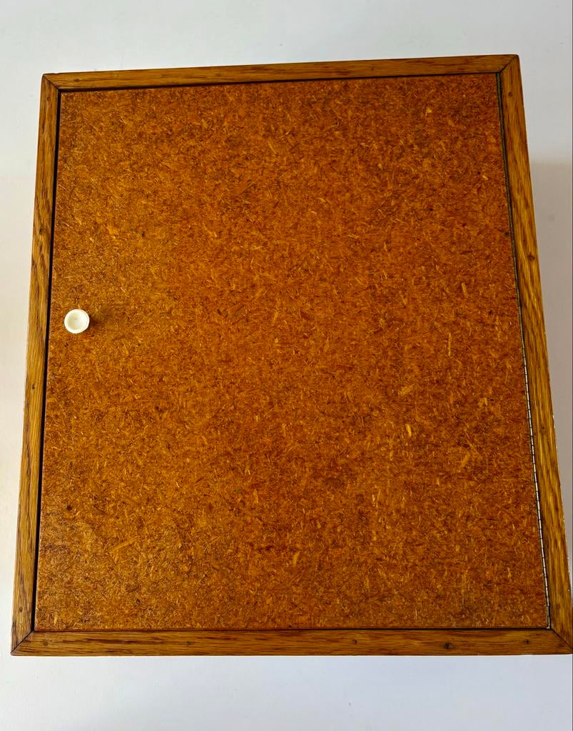 Vintage houten wandkastje - Klein en charmant, Ophalen