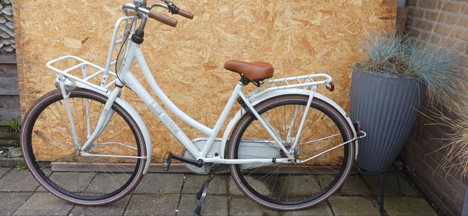 Cortina U4 meisjesfiets, 47 tot 51 cm, Ophalen, Terugtraprem, Cortina U4 transportfiets