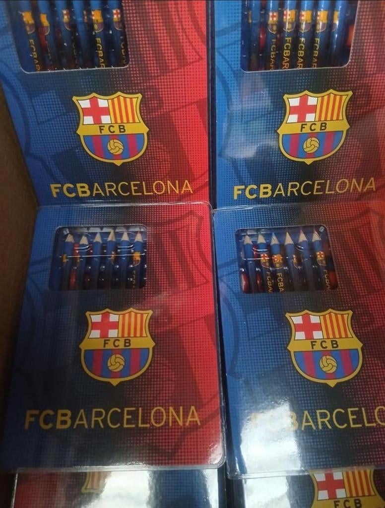 Partij 80 stuks fc Barcelona teken sets bieden nieuw, Ophalen of Verzenden, Nieuw