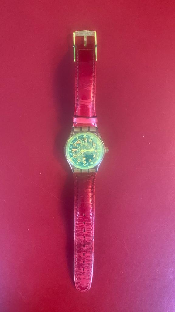 horloge Swatch, Kunststof, Gebruikt, Polshorloge, Ophalen of Verzenden