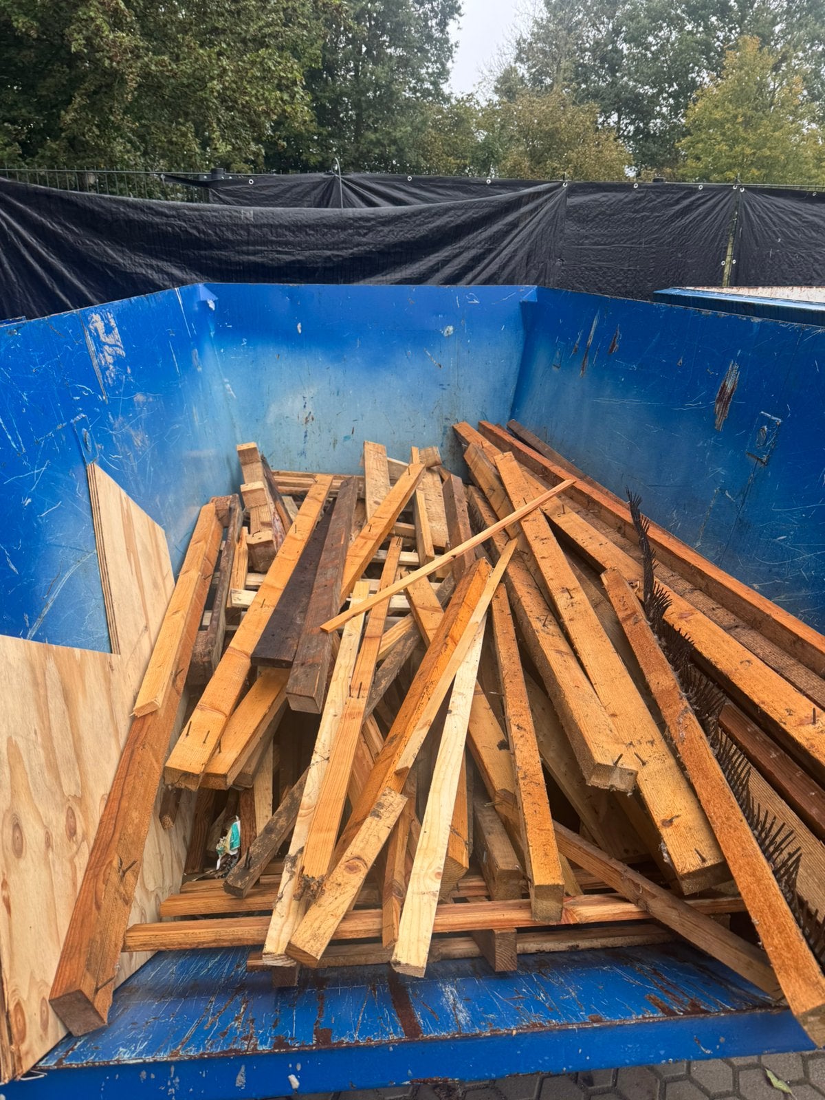 Kachel hout dagelijks aangevuld, Tuin en Terras, 3 tot 6 m³, Ophalen, Overige houtsoorten