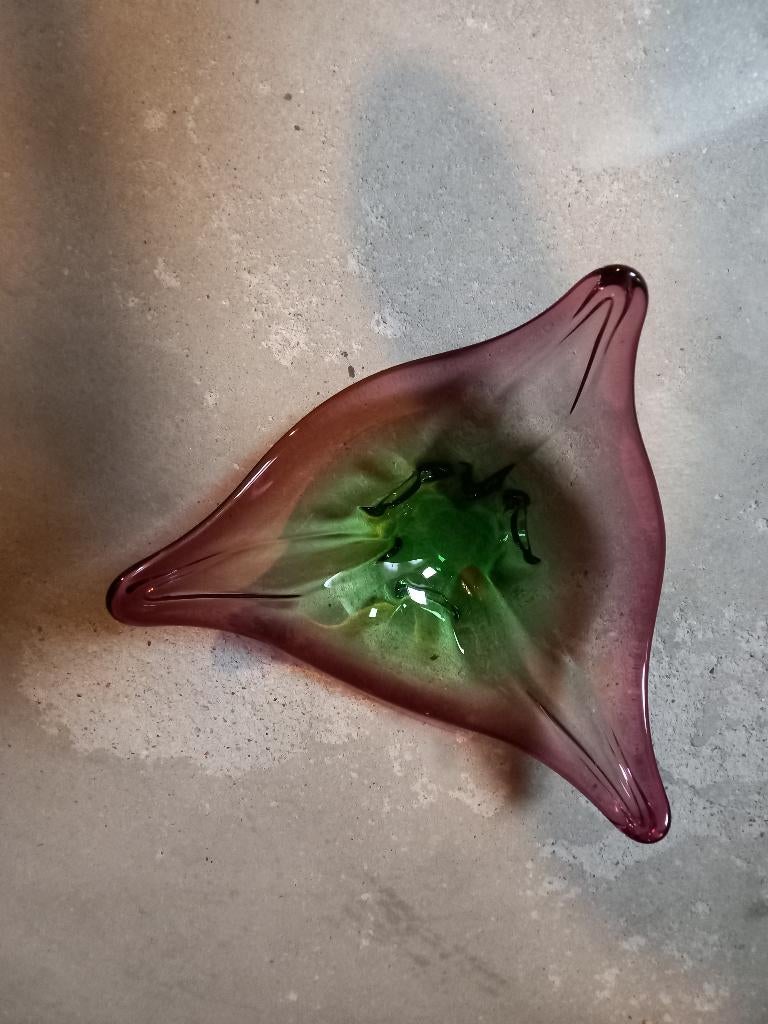 Murano glas  schaal, Ophalen