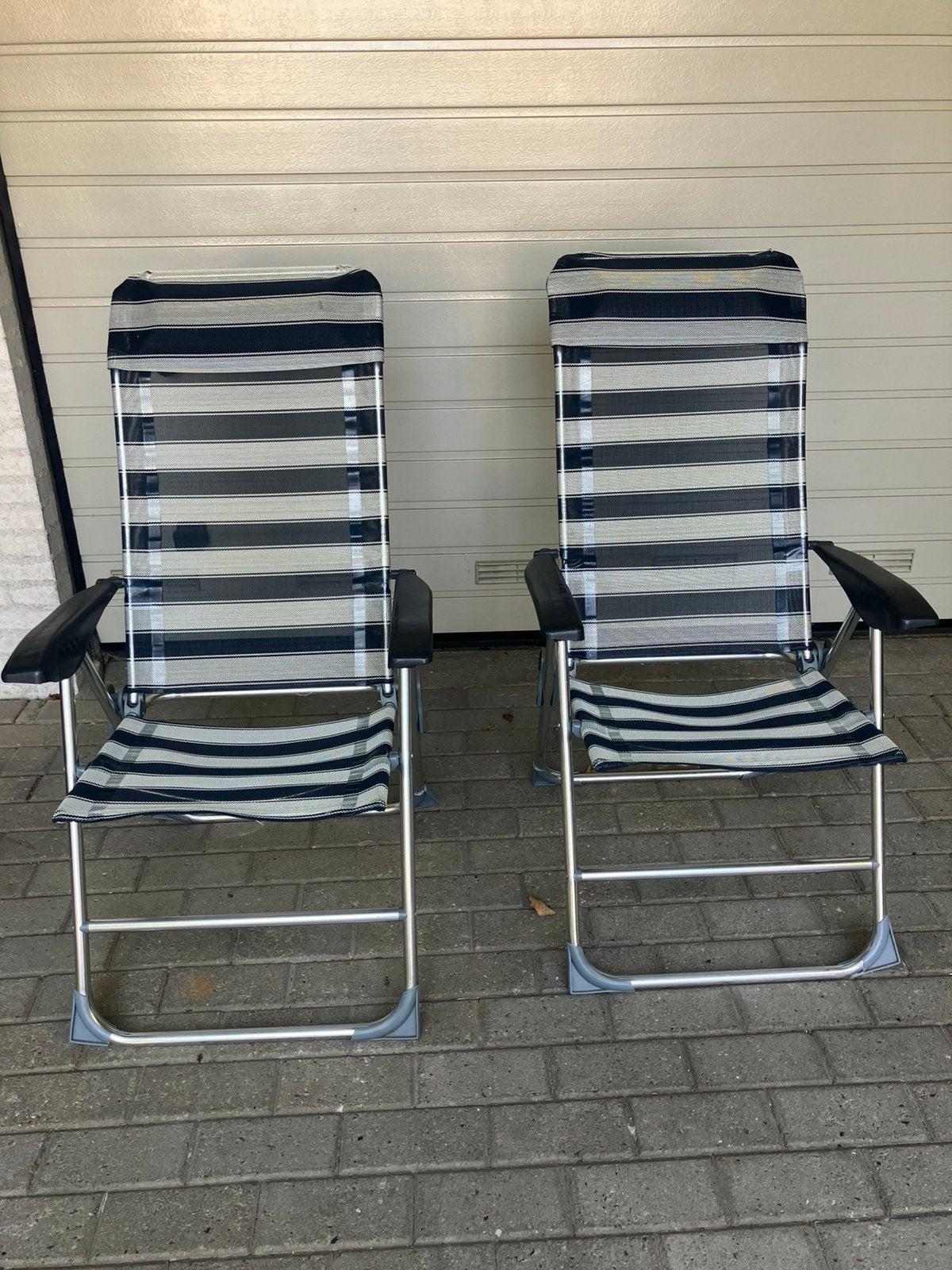2 degelijke Crespo campingstoelen, Ophalen, Gebruikt, Campingstoel