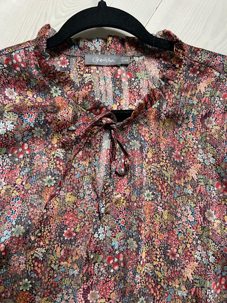 Blouse  Geisha, Kleding | Dames, Blouses en Tunieken, Ophalen of Verzenden, Zo goed als nieuw, Maat 38/40 (M), Overige kleuren