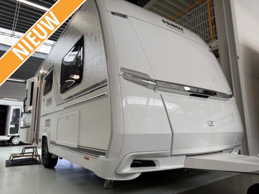 Fendt 465 TG Bianco Selection 2026, Caravans en Kamperen, Caravans, Standaardzit, Bedrijf, Fendt, Schokbreker