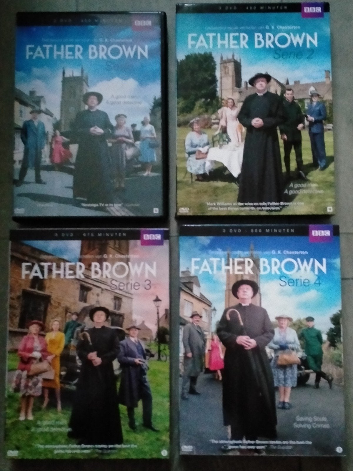 Father Brown complete seizoenen 1 & 3, Verzenden, Zo goed als nieuw, Seizoen 1, Actie en Avontuur