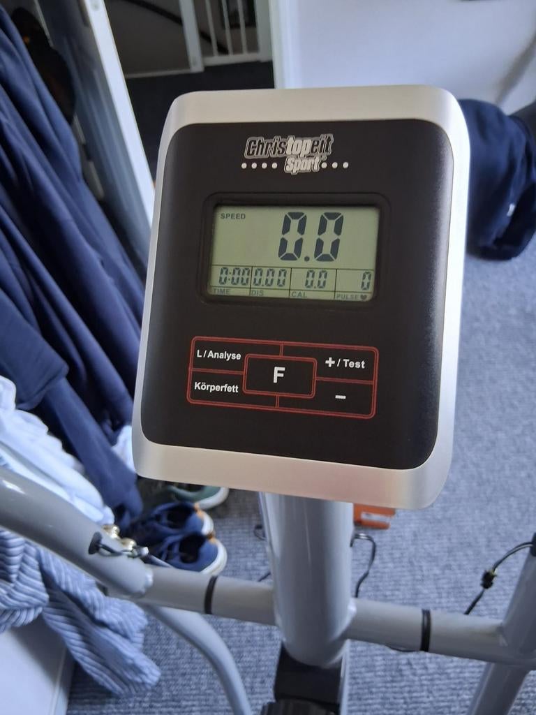 Christopeit Sport Crosstrainer -, Sport en Fitness, Ophalen, Crosstrainer, Metaal, Buik