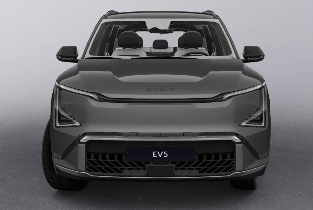 Kia EV5 GT-PlusLine 81.4 kWh *VERWACHT* Onderweg-naar-dealer, Auto's, Kia, Nieuw, Lichtsensor, SUV of Terreinwagen, Zilver of Grijs