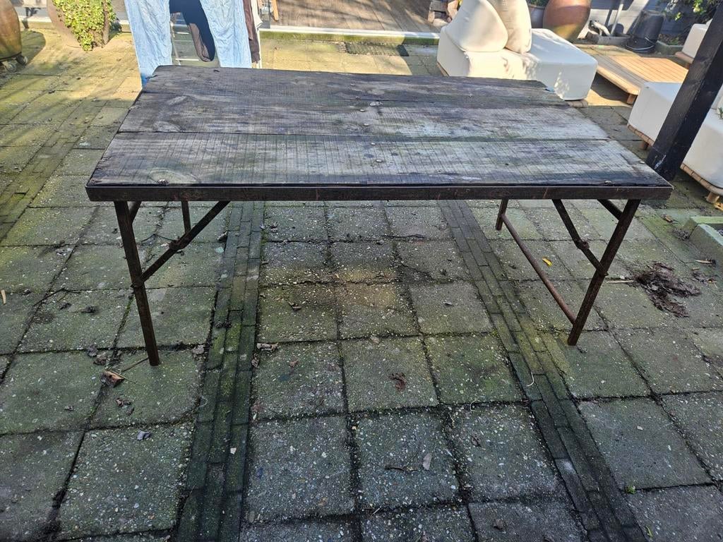 Indiase markttafel, Ophalen of Verzenden, Rechthoekig