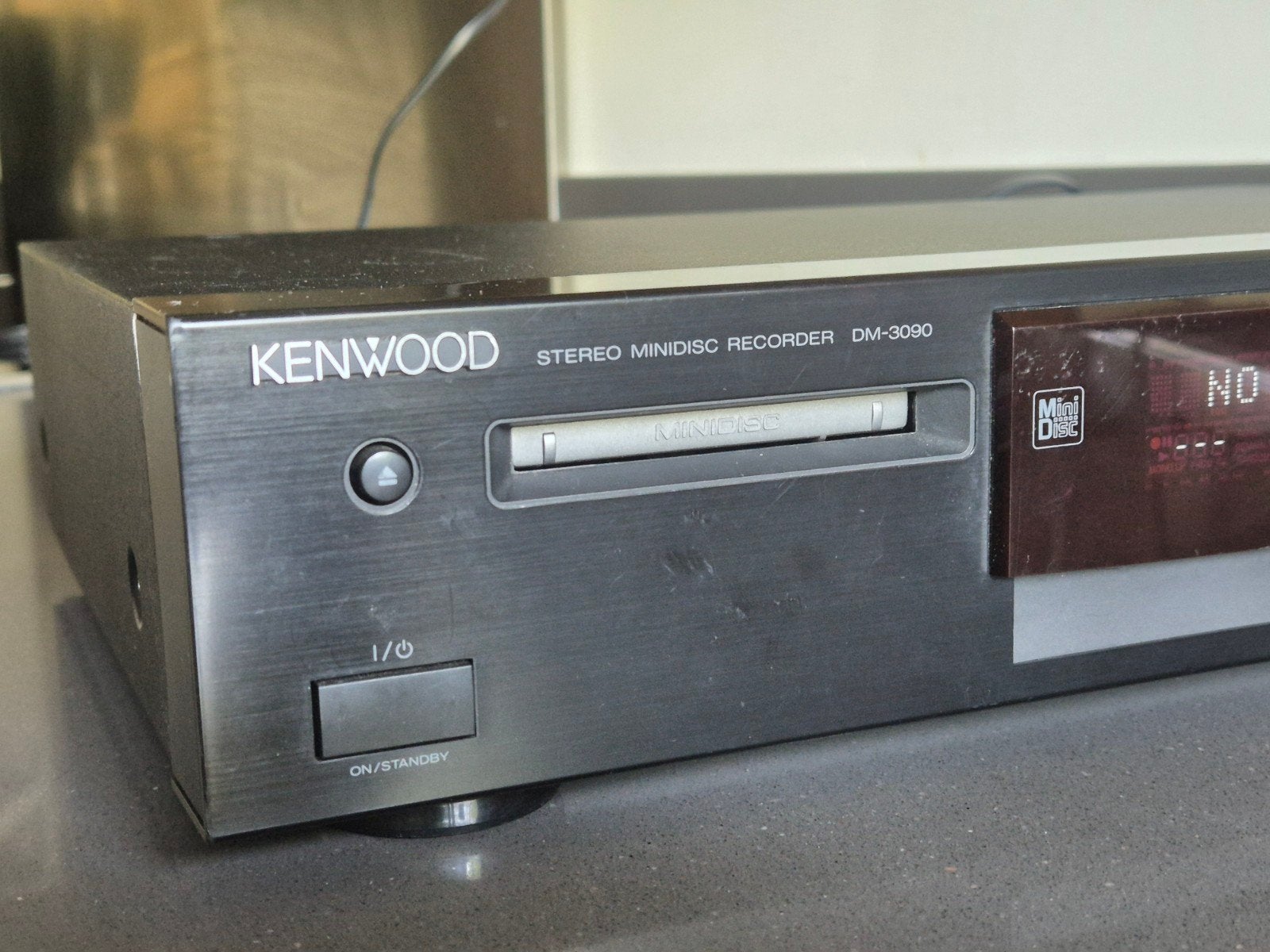 Kenwood DM-3090 Minidisc Recorder Deck - Werkt Uitstekend, Ophalen of Verzenden, Minidisc-recorder