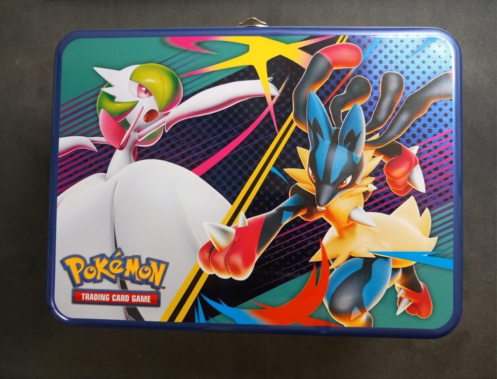 Pokemon Mega Evolution Collector's Chest Tin 2025 NM LEEG, Verzenden, Gebruikt, Overige typen