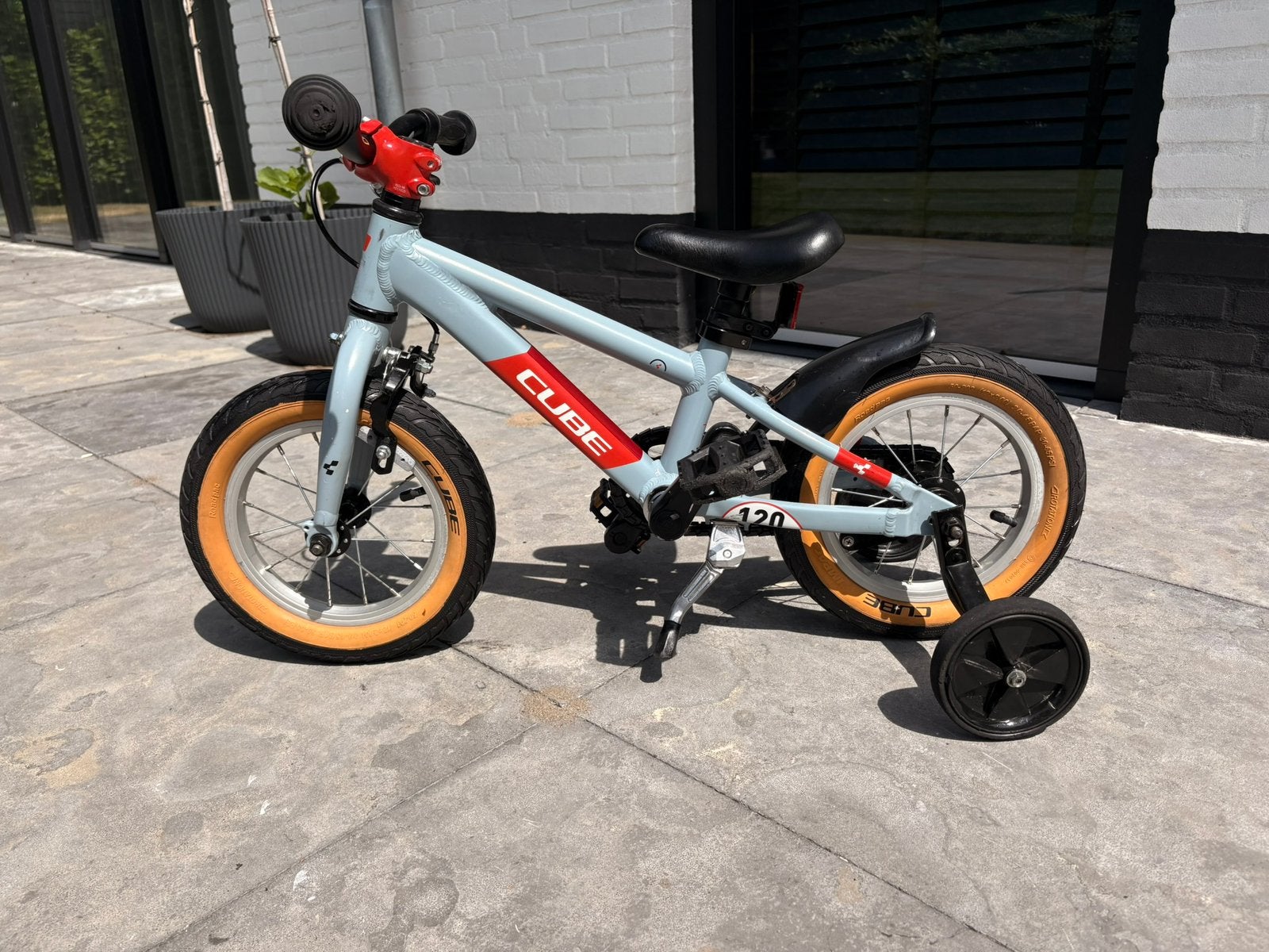 Cube cubie 120 RT 12 inch, Fietsen en Brommers, Fietsen | Kinderfietsjes, Ophalen, Zijwieltjes, Velgrem, Minder dan 16 inch