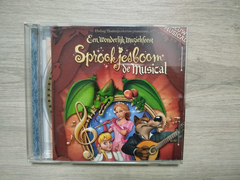 Cd van de Efteling: Sprookjesboom de musical, Verzamelen, Ophalen of Verzenden, Gebruikt, Gebruiksvoorwerp