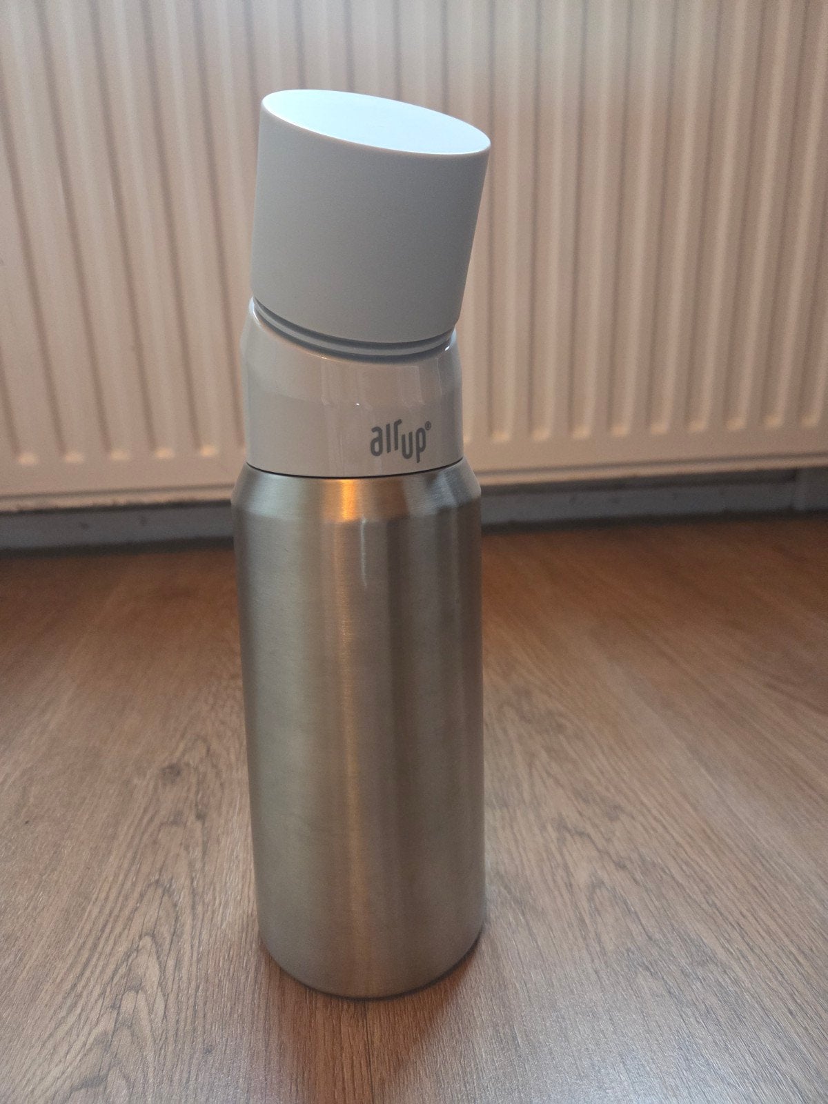 Air up Drinkfles - RVS - 850 ml -  nieuw, Ophalen, Overige typen, Zilver, Zo goed als nieuw