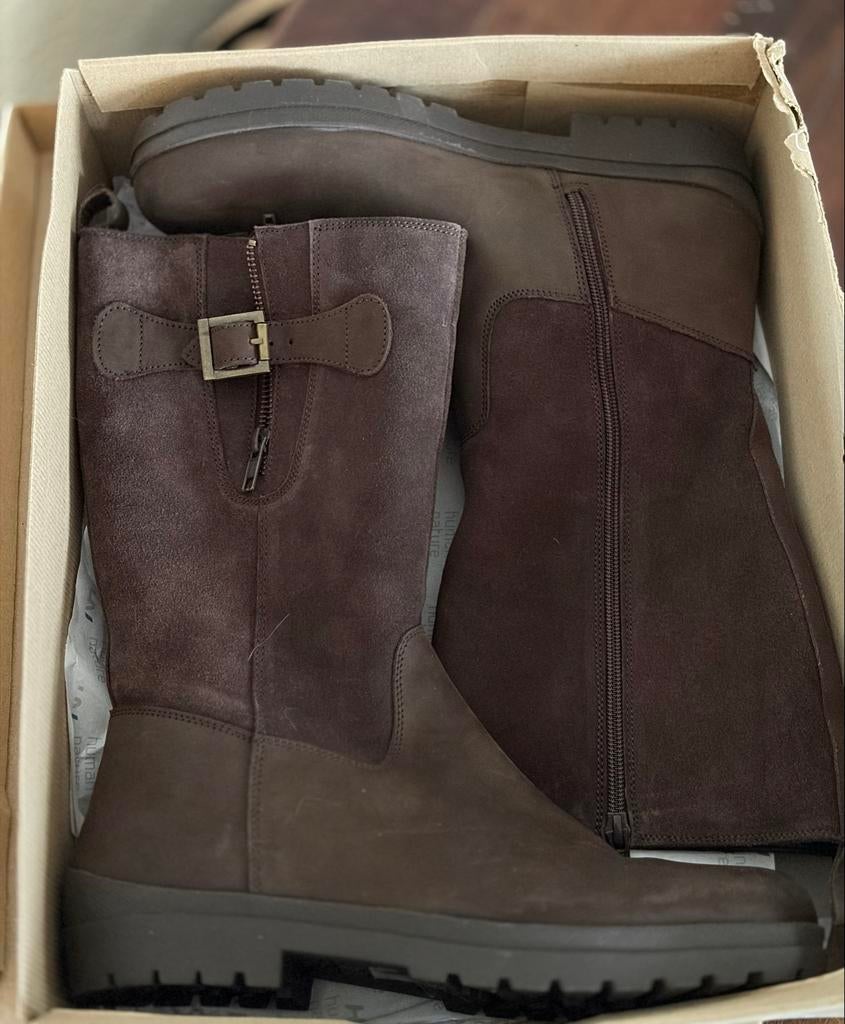 Human Nature laarzen - nieuw, Kleding | Dames, Schoenen, Hoge laarzen, Bruin, Nieuw, Ophalen of Verzenden