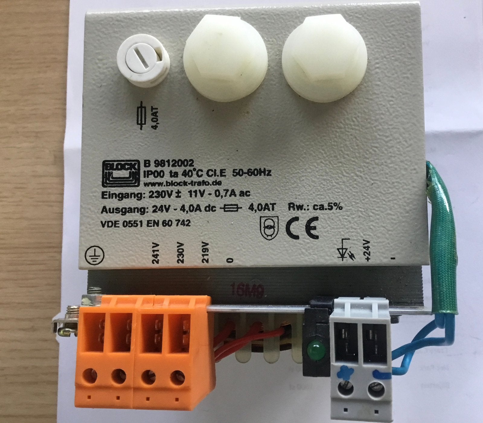 Transformator 24V =, Ophalen of Verzenden, Nieuw