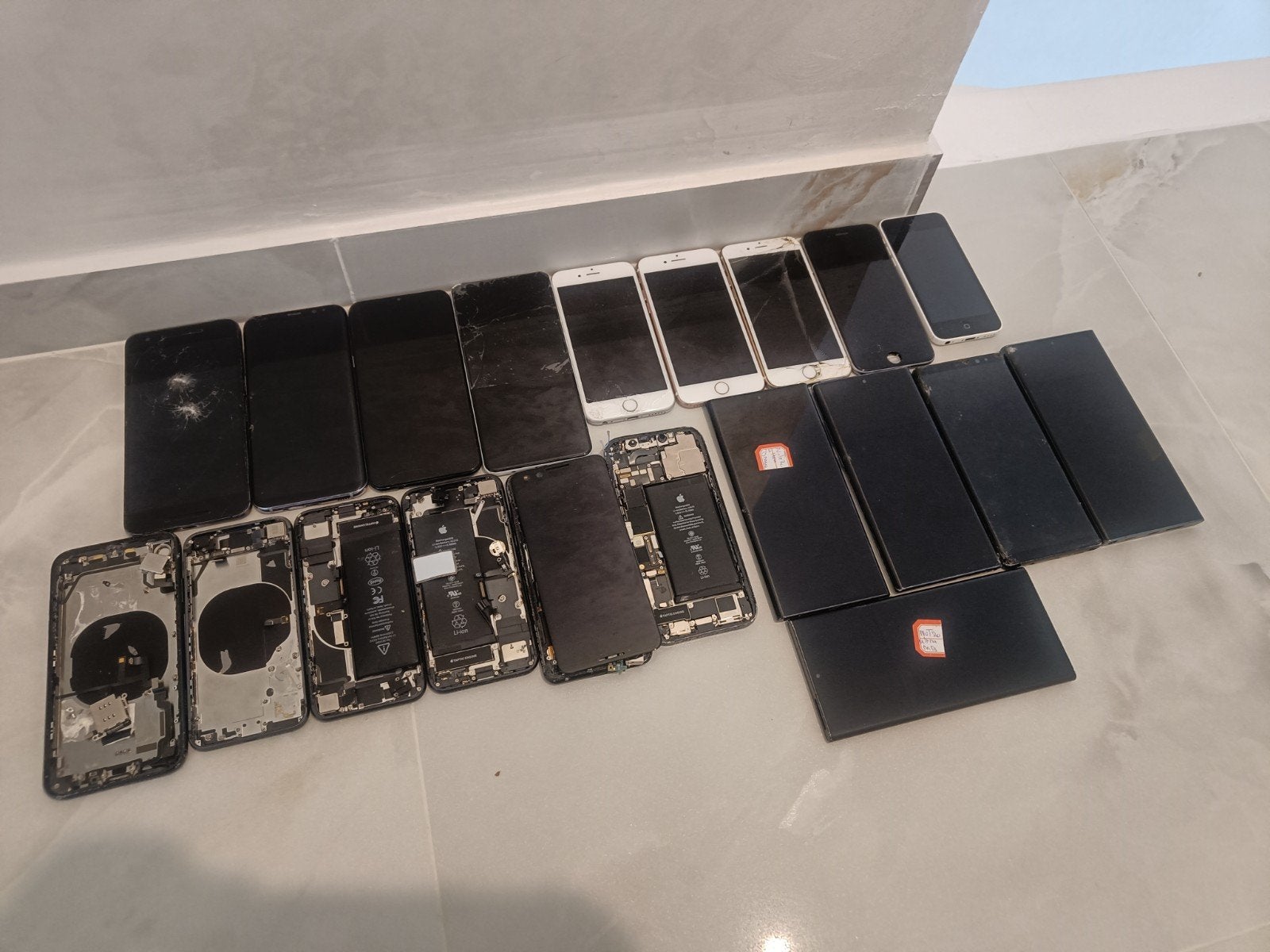 Partij mix smartphones, verkocht als defect, Ophalen, Overige typen