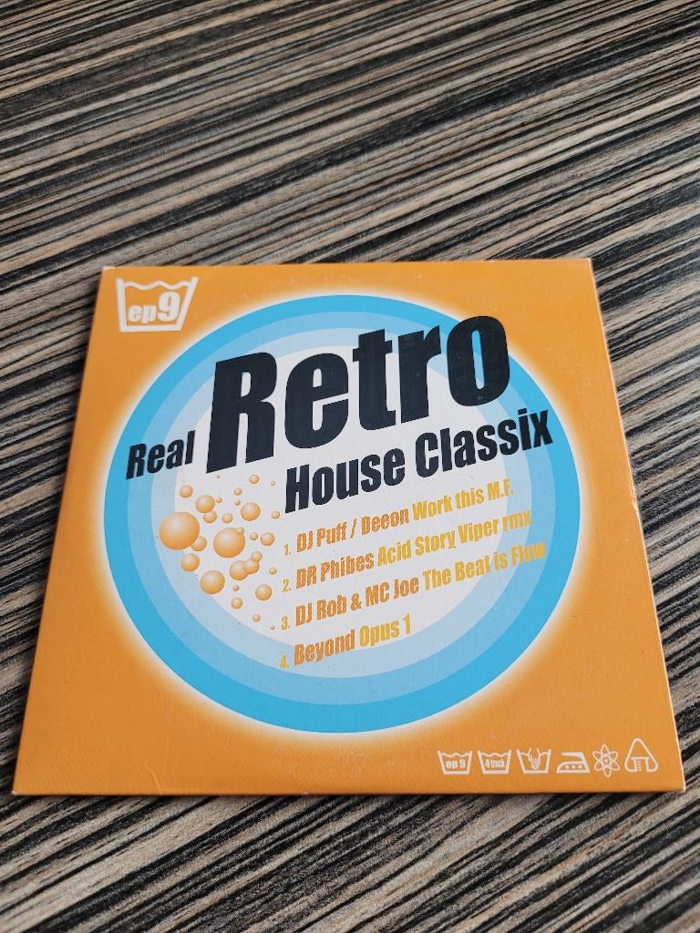 Real Retro House Classix EP 9 - Hardhouse, Ophalen of Verzenden, Gebruikt