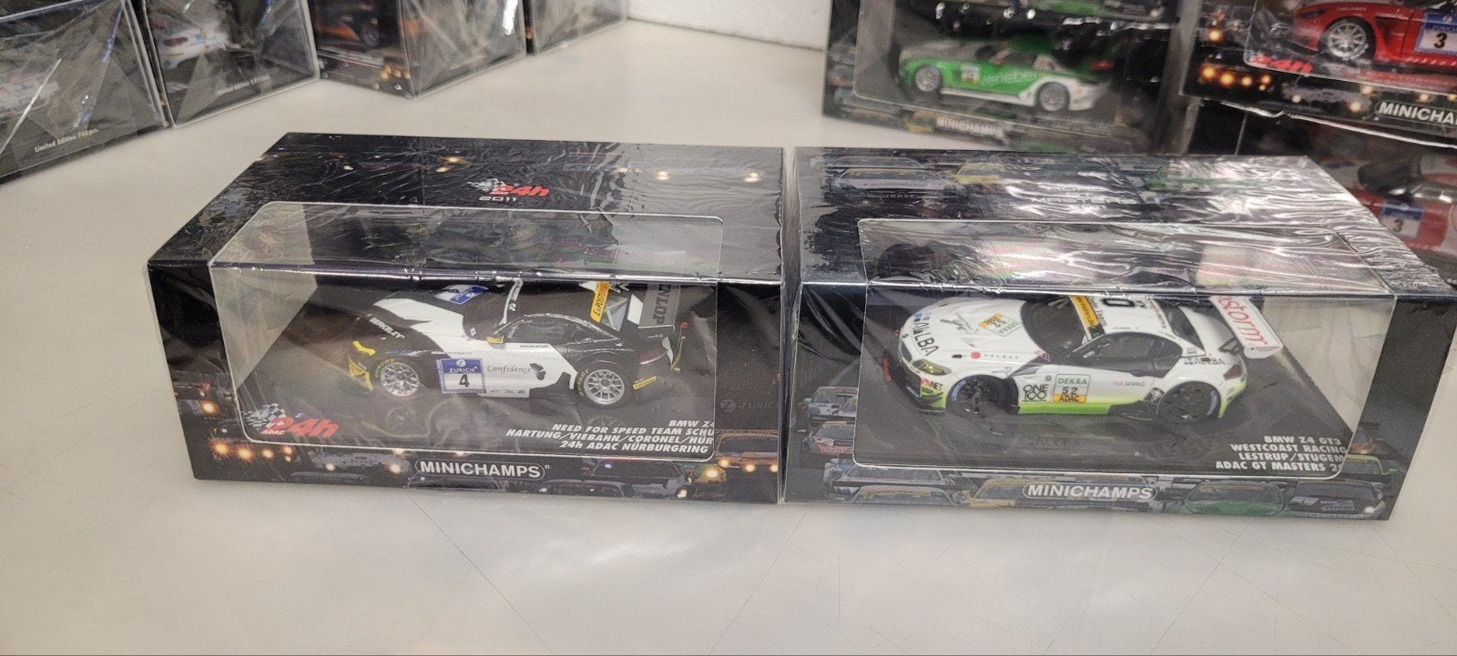 Minichamps BMW Z4 GT3 2011, Hobby en Vrije tijd, Modelauto's | 1:43, Ophalen of Verzenden, Nieuw, Auto, MiniChamps